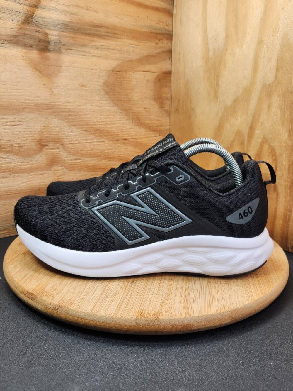 New Balance 460 V4 Mens Black Running Shoes Sneakers Size 11 - Picture 4 of 9